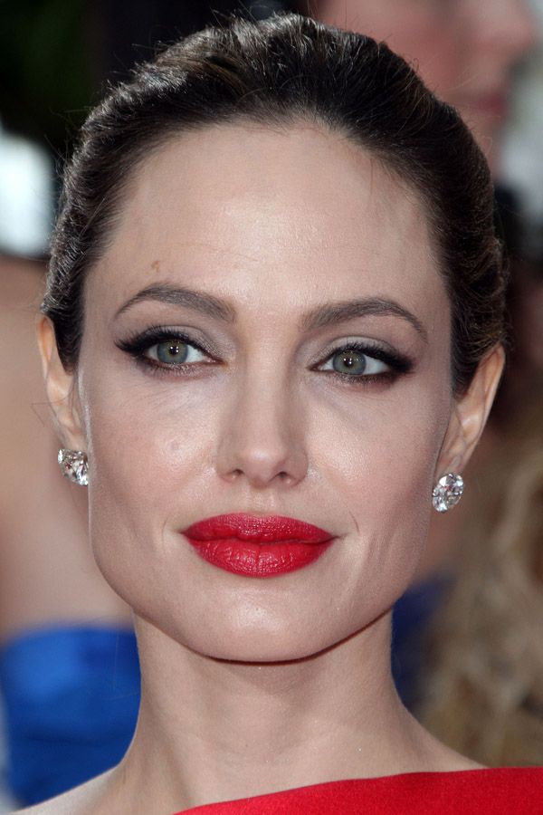 Angelina jolie Red Lipstick