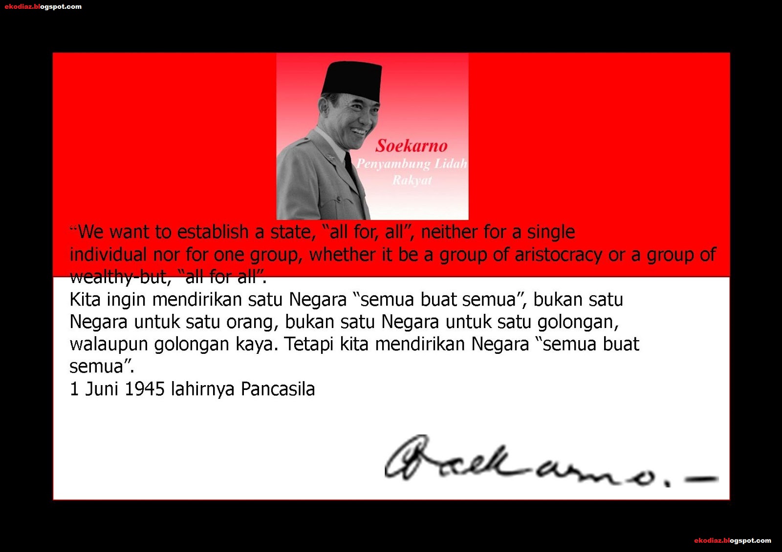 Kata Kata Mutiara Soekarno  Kata-Kata SMS