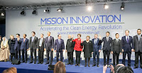 Microsoft co-founder Bill Gates surrounded by President Obama and more than a dozen other world leaders announcing a global effort to double clean-energy research and development funding with a major side effort by private-sector billionaires. (Photo Credit: Wikipedia) Click to Enlarge.