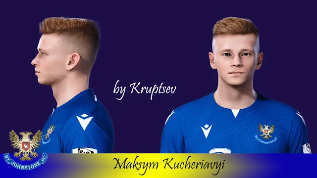 Max Kucheriavyi Face For eFootball PES 2021
