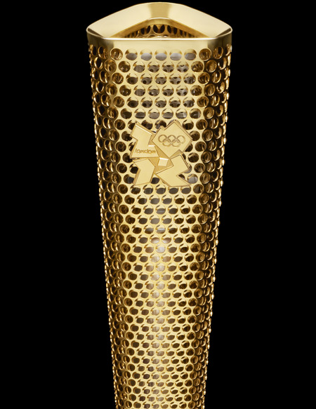 London 2012 Olympic torch design, 110 people, London 2012 Olympic Torch prototype, UK, PICTURE, image, photo, photos, pictures, billboard, wallpaper, triangular shape, Summer Olympics, Summer Olympics, 2012, British