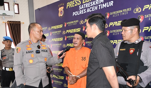 Polres Aceh Timur Tahan Pelaku Penipuan Klaim Bisa Luluskan PPS