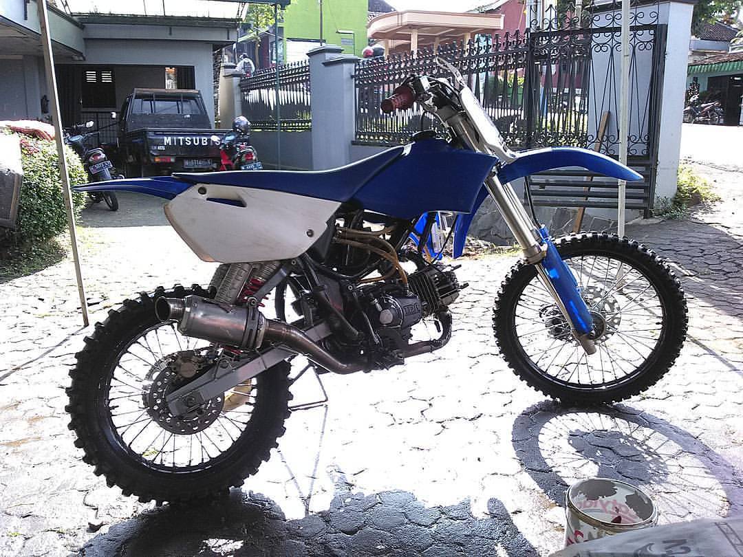 Kumpulan Gambar Modifikasi Motor Trail Bebek Modif Jupiter Z Terbaru