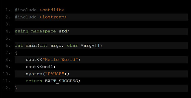 Contoh Contoh Program C++