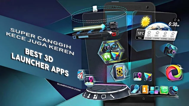 Aplikasi Launcher 3D Terbaik untuk HP Android 2021