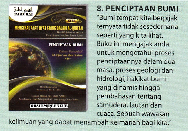 Tafsir ilmi Jilid 8 Penciptaan Bumi