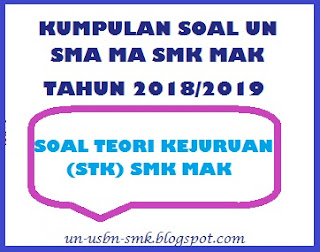 https://soalsiswa.blogspot.com - Soal Simulasi UNBK Matematika SMK MAK TKP Tahun 2018/2019
