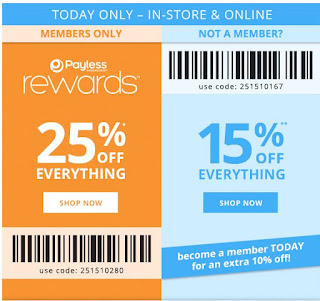 payless coupons 2018