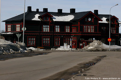 Gällivare station, järnvägsstation