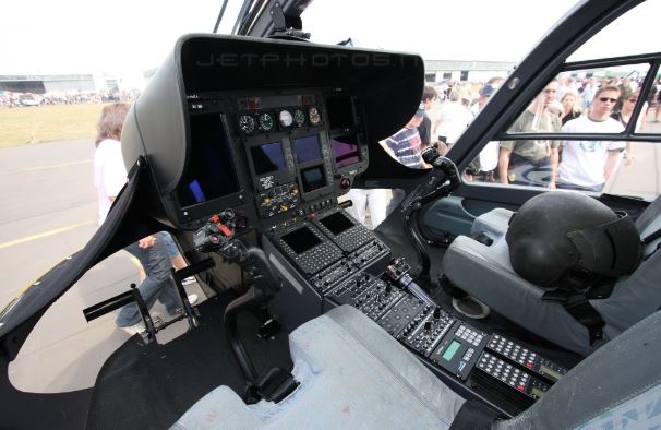 Eurocopter EC145 cockpit