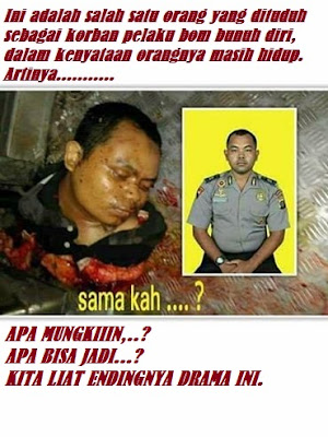 <img src="INDONESIA.jpg" alt=" #BOOM KAMPUNG MELAYU;MEMBEDAKAN BOM BUNUH DIRI ASLI DENGAN REKAYASA ">