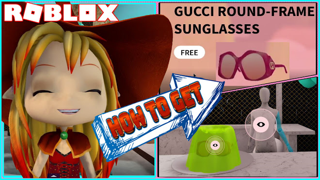 ROBLOX GUCCI GARDEN! PART 3! HOW TO GET FREE GUCCI SUNGLASSES