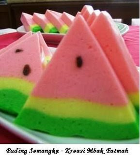 UMMU NAIELAH BLOGSPOT: PUDING BUIH SEMANGKA