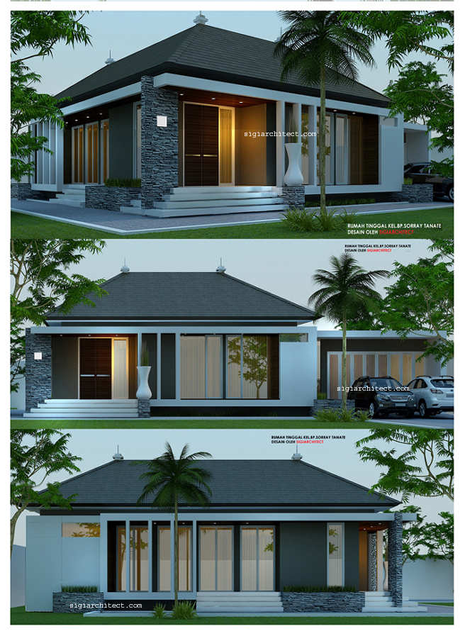 Ciri Khas Membuat Desain  Rumah  Bali  Sederhana  dan Contoh 