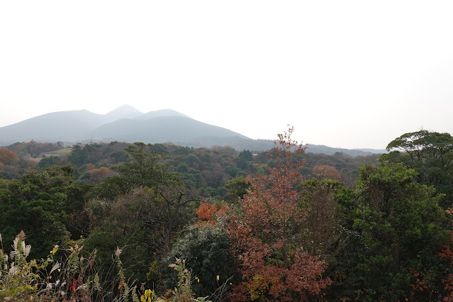 鳥取県西伯郡大山町富岡 むきばんだ史跡公園 展望台からの眺め