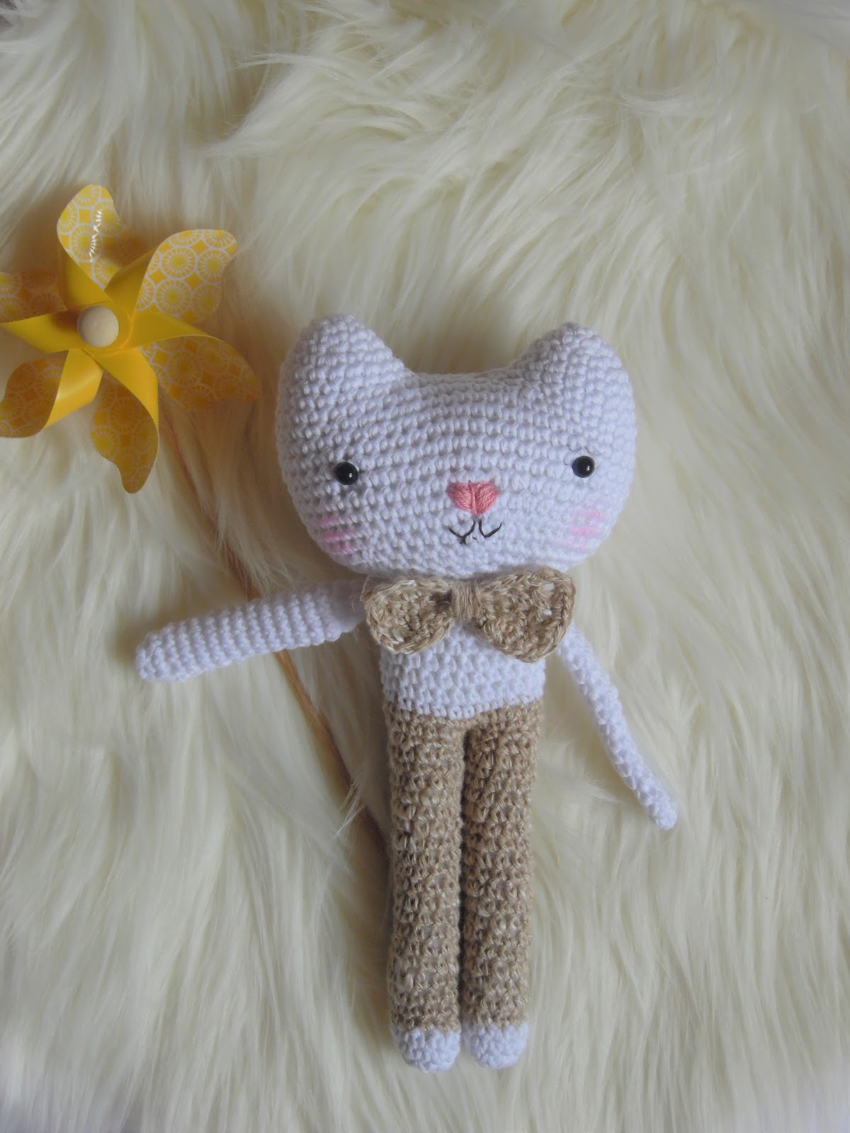 Coton Et Gourmandises Alphonso Le Petit Chat Au Crochet Le Tuto