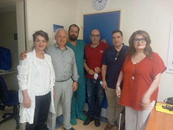 Επίσκεψη στο Νοσοκομείο Λαμίας πραγματοποίησε ο Υπ. Περιφερειάρχης Κώστας Μαρκόπουλος