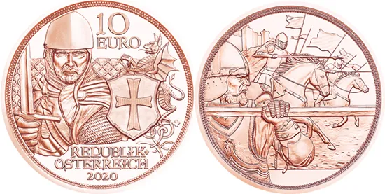 Austria 10 euro 2020 - Courage