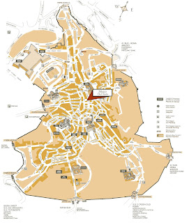 Mapa de Siena.