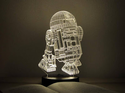 R2D2 3D Night Light: