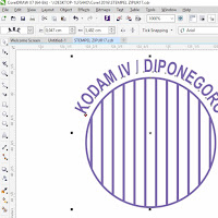  Cara membuat Desain STEMPEL dengan CorelDRAW  DODO GRAFIS