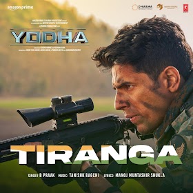 Tiranga (From Yodha) - Single (Tanishk Bagchi, Manoj Muntashir & B. Praak) [2024-ALAC] 24-Bit - 48.000 kHz.