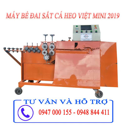 Máy bẻ đai sắt Cá Heo Việt chất lượng giá rẻ 2019