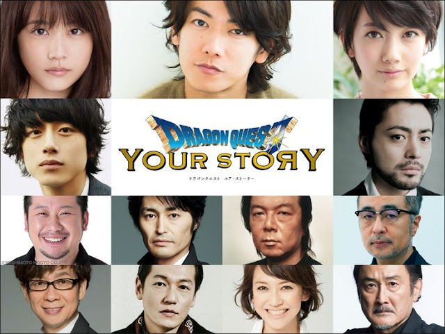Revelan videos promocionales y elenco para la película Dragon Quest: Your Story