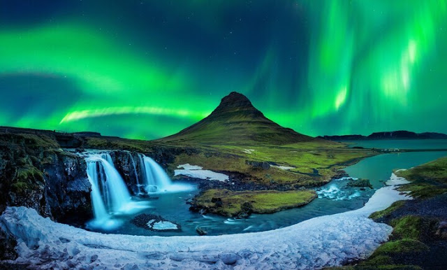 northern lights in iceland