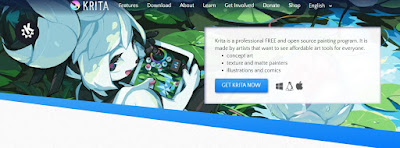 krita digital art dan animasi logo gratis untuk pc/laptop