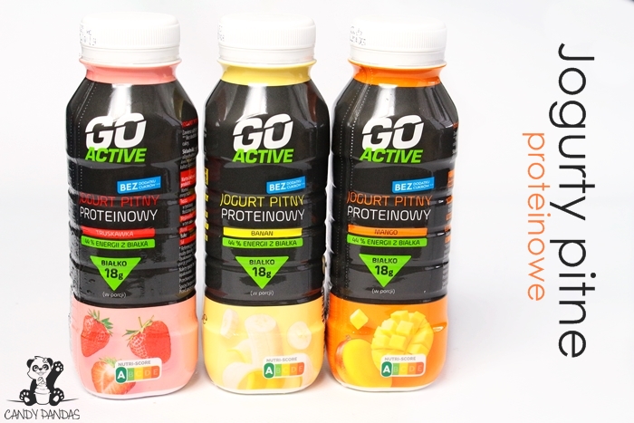 Jogurt pitny proteinowy - Go Active (Biedronka)