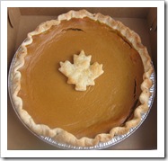 pumpkin pie