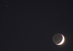 what is bright star next to moon