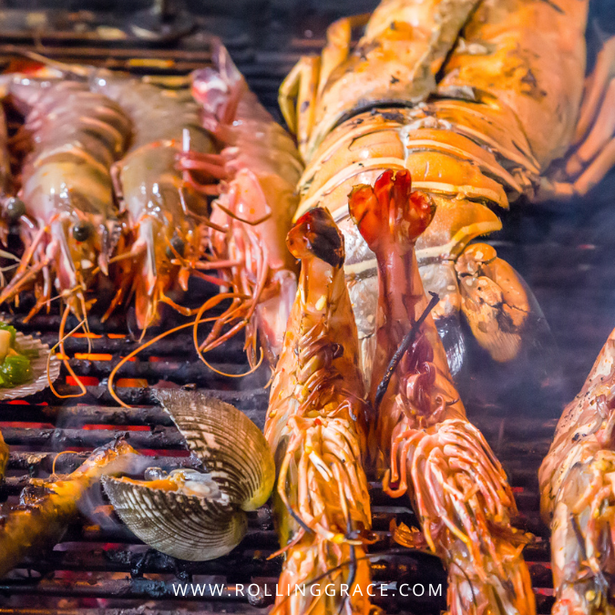 Seafood BBQ in Phu Quoc