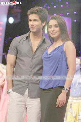 Rani Mukerji and Shahid Kapoor