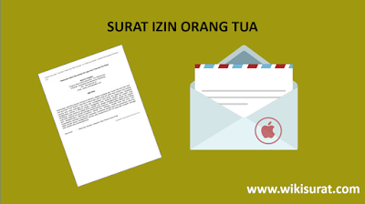 Contoh Surat Izin Orang Tua