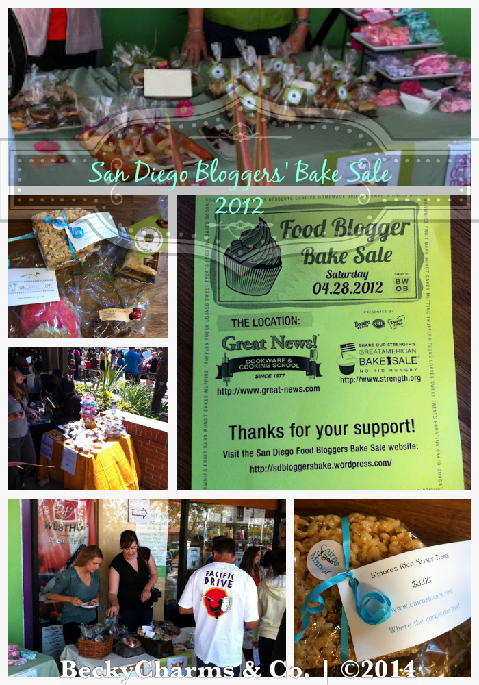 San Diego Food Bloggers' Bake Sale 2014 - Recap from past years by BeckyCharms