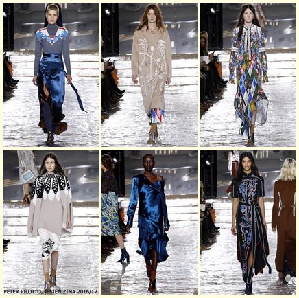 Peter Pilotto, jesień zima 2016 2017