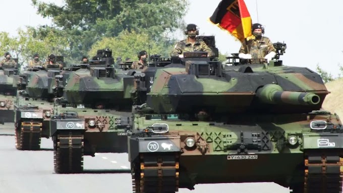 Az oroszok német katonákat találtak az ukránok egyik kilőtt Leopard tankjában