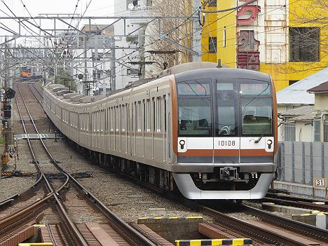 東急東横線　F特急　元町・中華街行き3　東京メトロ10000系