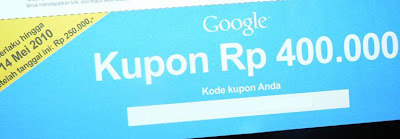 cara mendapatkan Google Memberi Kupon Pada Adwords jutaan rupiah dollar