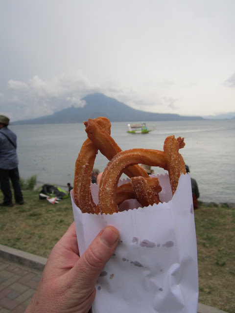 churros at Lake Atitlan