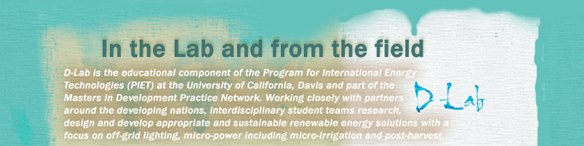 In the Lab and from the Field: UC Davis D-Lab