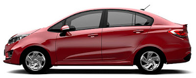 The All new 2016 Proton Persona side look