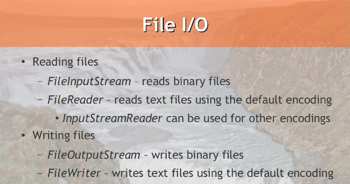 Difference between FileReader vs FileInputStream in Java? Answer | Java67