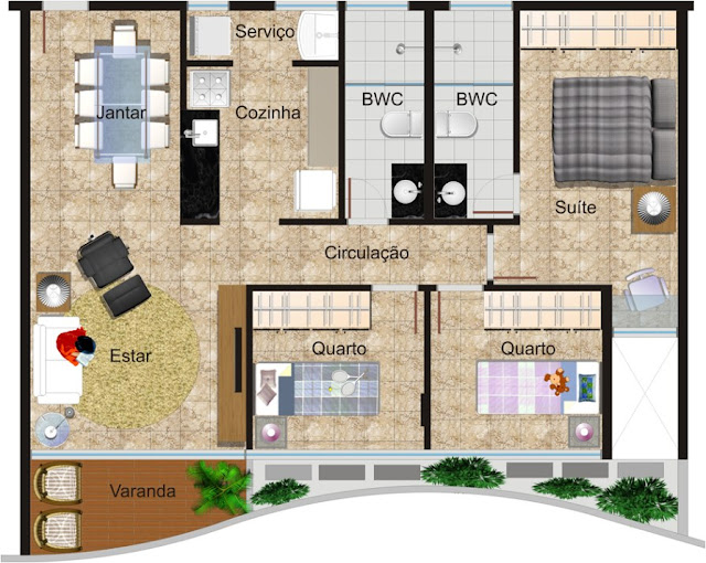 Floor Plan illustrated