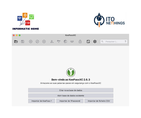KeePassXC - Tenha todas as suas Passwords num simples Software!!!