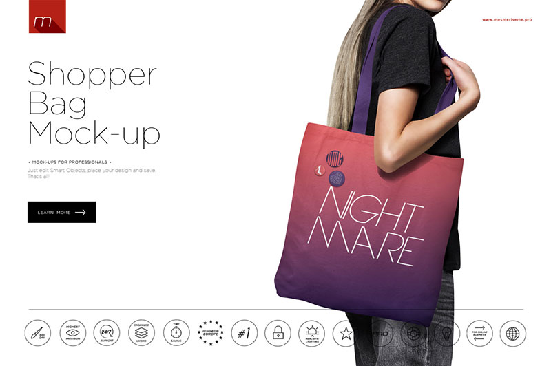 Shopper Bag Mock-up