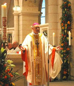 Bischof Franz Kamphaus hielt seine letzte Predigt als Diözesanbischof