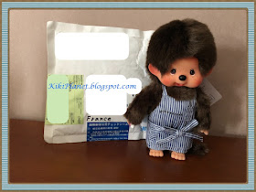 monchhichi chimutan kiki accessories item badges fes rock, miroir, sticky note, porte adresse